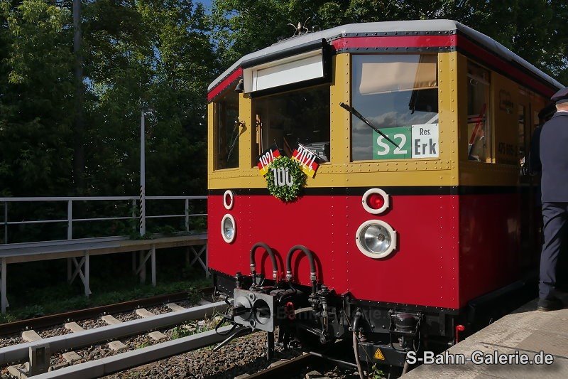 Triebwagen 475 605 am 08.08.2024 in Bernau - Foto Olaf Hoell
