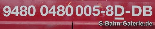 NVR-Nummer Baureihe 480