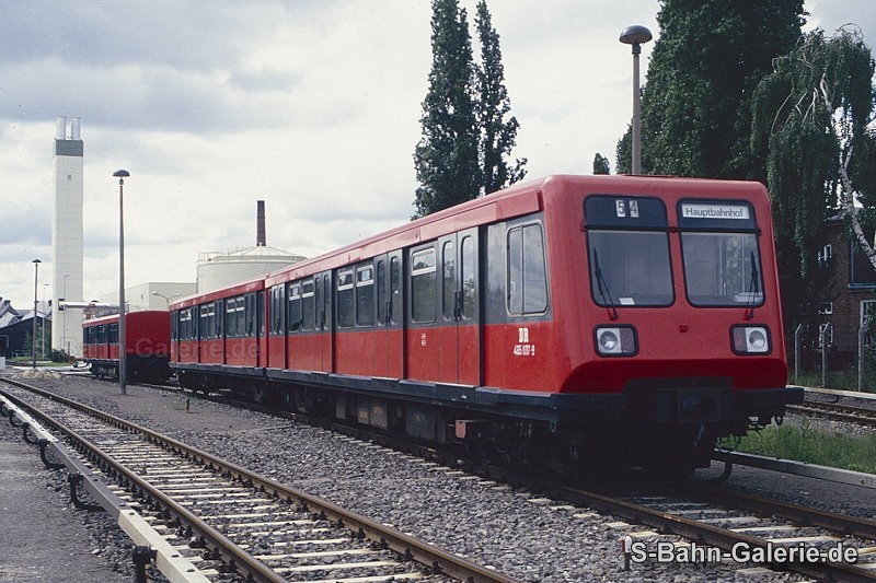 485 007 am 30.05.1994 in der Hw Schöneweide - Sammlung Olaf Hoell - S-Bahn-Galerie.de