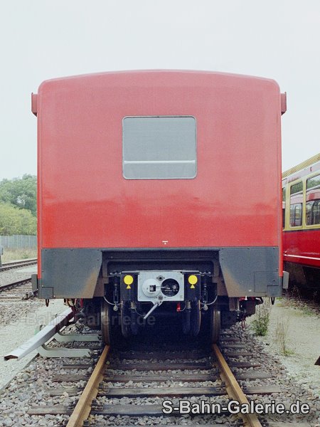 Beiwagen 885 160 am 27.10.2001 in Berlin, Abstellanlage Hundekehle - S-Bahn-Galerie.de