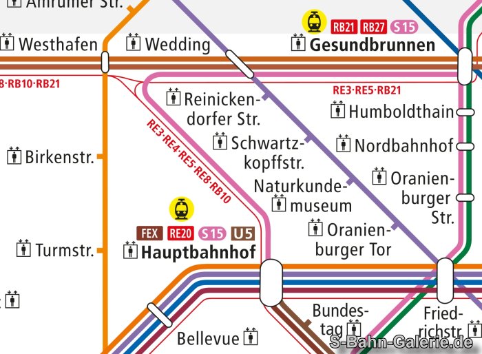 Netzplan der S-Bahn Berlin vom 15.06.2026 - S-Bahn-Galerie.de