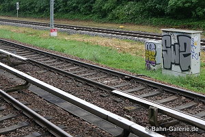 Trennstelle Stromschiene S-Bahn Berlin